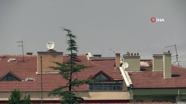 Türk yıldızlarından Çorum semalarına ay yıldız