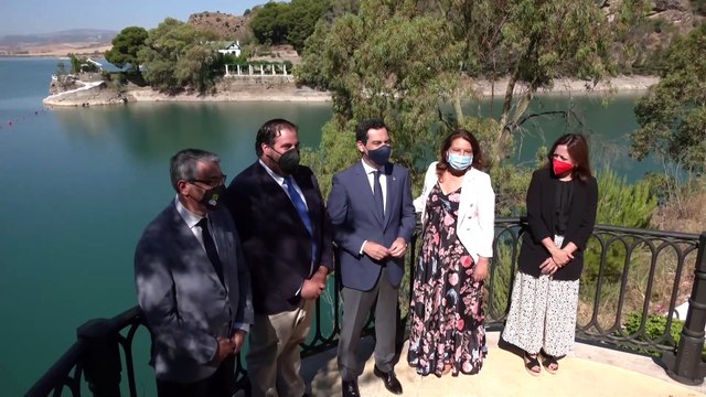 Moreno: La Junta impulsará que el Caminito del Rey sea BIC junto a la presa del Conde de Guadalhorce