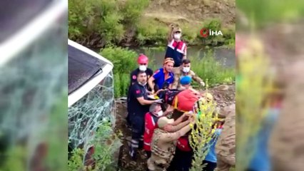 Ağrı’da yolcu otobüsü devrildi: 27 yaralı