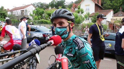 Tour de France 2021 - Franck Bonammour : "Je ne m'attendais pas être devant, on ne s'attendait pas à ça !"