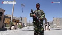 Afghan forces guarding Bagram after US troops leave base