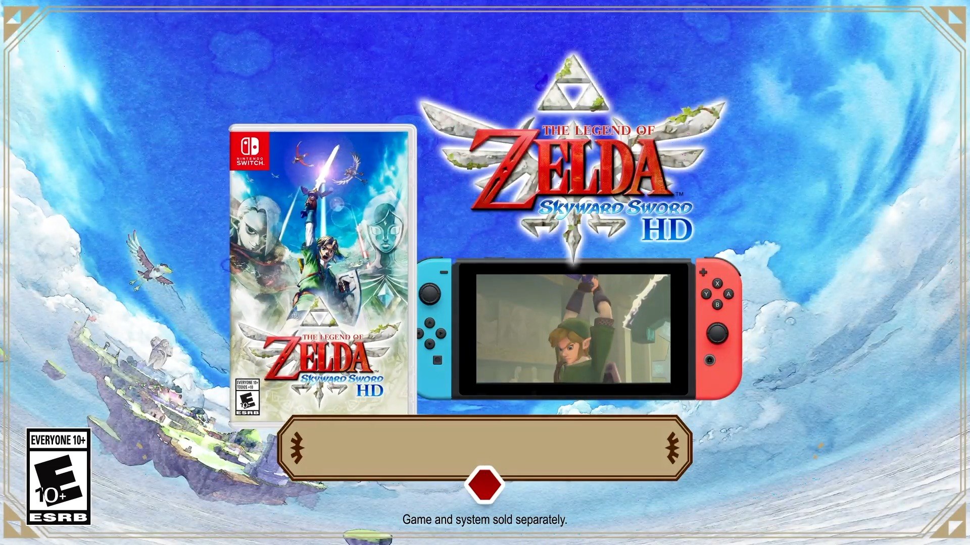 The Legend of Zelda: Skyward Sword HD - Nintendo Switch, Nintendo Switch