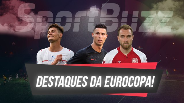 CRISTIANO RONALDO, CHRISTIAN ERIKSEN E MAIS: CONFIRA OS 5 PRINCIPAIS DESTAQUES DA EUROCOPA! (2021)