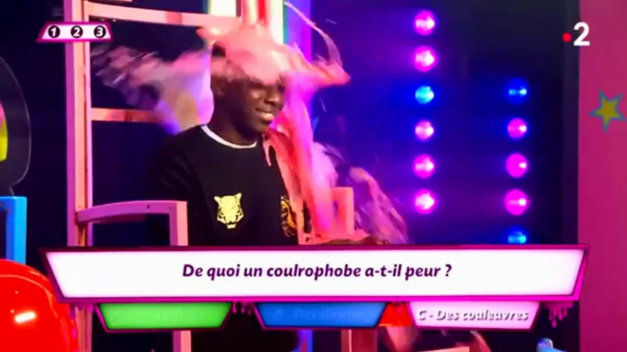 Fort Boyard 2021 : extrait de Mamadou Haïdara dans l'épreuve du Slaïme face à Cyril Gossbo (3 juillet 2021)