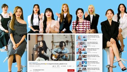 TWICE Watches Fan Covers on YouTube