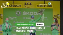 #TDF2021 - Étape 7 / Stage 7 - Škoda Green Jersey Minute / Minute Maillot Vert