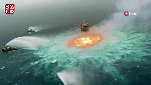 Meksika Körfezi’nde sualtı petrol boru hattında patlama