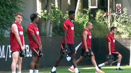 Galatasaray, yeni sezon hazırlıklarını sürdürdü
