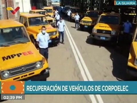 Se incorporan 20 unidades terrestres al Complejo Eléctrico Josefa Joaquina en el estado La Guaira