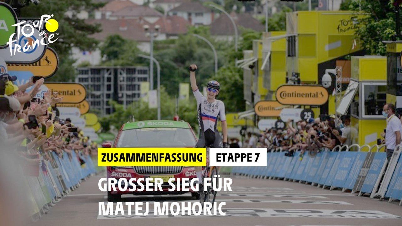 Zusammenfassung - Etappe 7 - #TDF2021