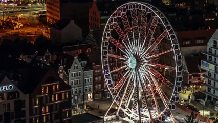 Ferris Wheel Architecture Cityscape District