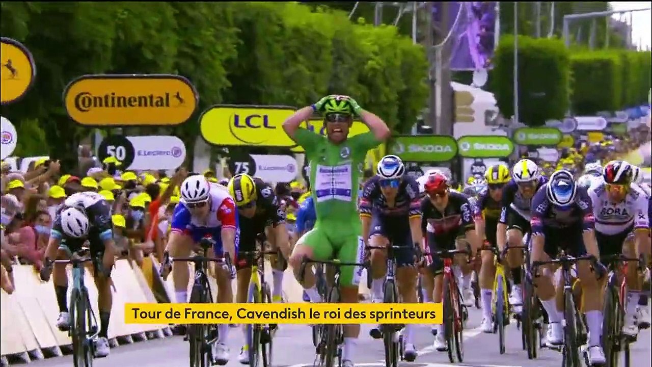 Sport : Cavendish s’impose sur le Tour de France, plus de Français à Wimbledon, les Bleuets battent les Gallois au rugby