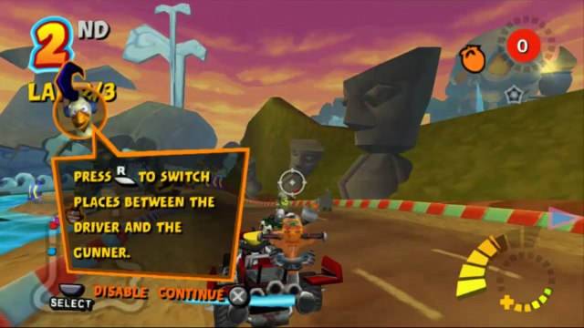 Crash Tag Team Racing para PSP