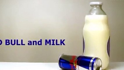 Enerji içeceği ile süt karıştırılırsa ne olur?