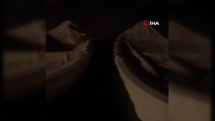 Kınalıada'da görülen su samuru vatandaşların ilgi odağı oldu