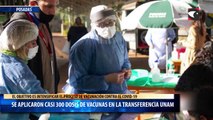 Se aplicaron casi 300 dosis de vacunas en la terminal de transferencia UNAM
