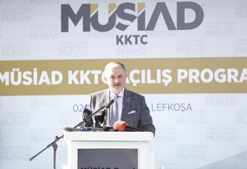 MÜSİAD KKTC Şubesi Lefkoşa'da açıldı