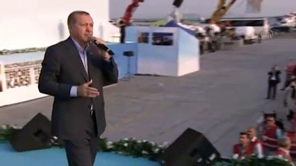 Erdoğan, Yenikapı'da işte bu şiiri okudu!