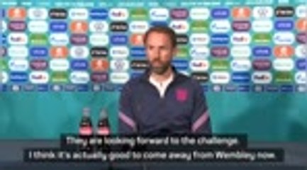 Southgate happy England are playing away from Wembley for first time