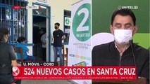 Santa Cruz registra 524 nuevos casos de Covid-19 y Sedes confirma que la desescalada continúa