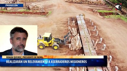 Se llevará a cabo un relevamiento de los aserraderos de Misiones