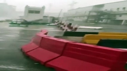 Kabe'deki vinç faciasının yeni görüntüleri