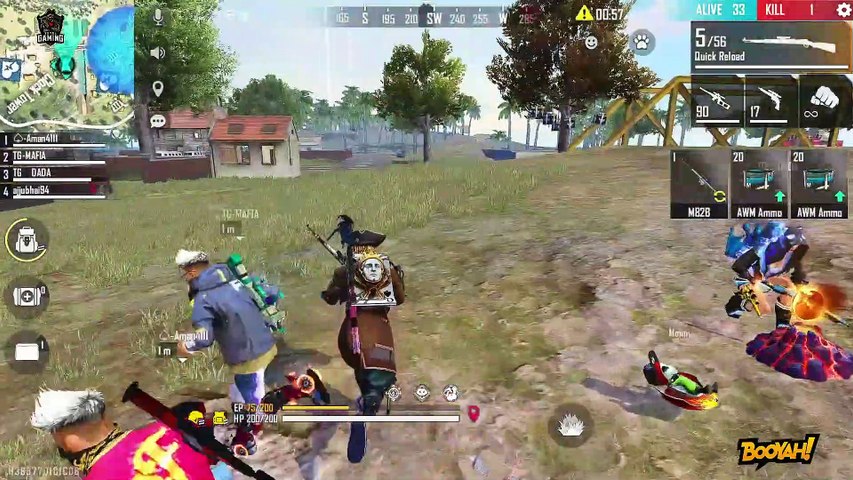 BEST SOLO VS SQUAD GAMEPLAY ON MOBILE