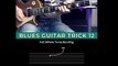 GUITAR TUTORIAL .. How To Bending Guitar with a blues style. Guitar Trick in one minute for beginer
