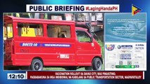 Vaccination rollout sa Davao City, mas pinaigting; pagbabakuna sa mga indibidwal na kabilang sa public transportation sector, nagpapatuloy