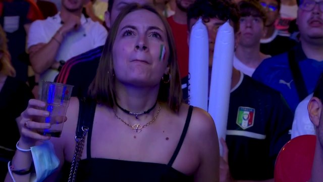 Fans in Rome watch Italy beat Belgium 21 to advance to semifinals Euro 2020
