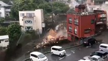 Japonya'dan gelen görüntüler korkunç! Sel ve heyelan felaketinde 19 kişiden haber alınamıyor