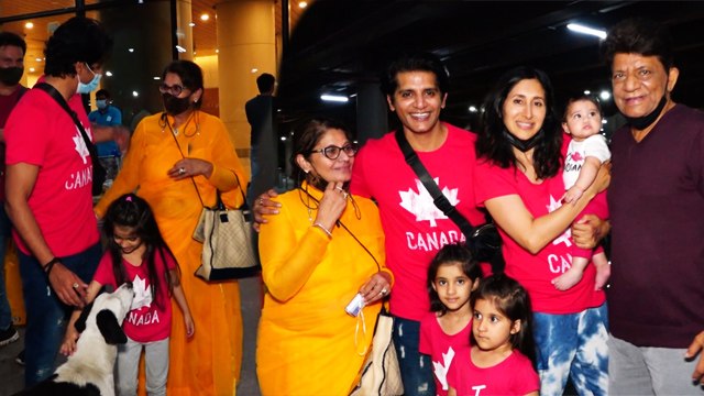 Watch Karanvir Bohra’s Funny Incident At Airport As Street Dog Snatches Actors Mask