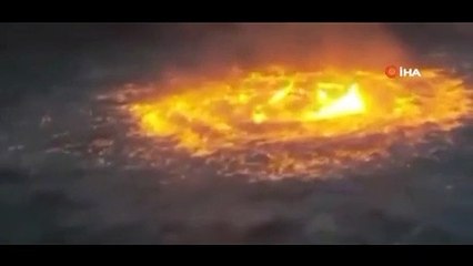 Okyanusun ortasında korkunç olay! ''Cehennemin gözü''