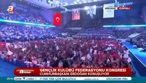 Erdoğan'dan Ankara Arena'yı coşturan şiir