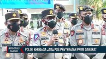 PPKM Darurat, Ratusan Personel Polisi Bersiaga di Sejumlah Titik Penyekatan
