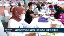Pantauan Pelaksanaan Vaksinasi Covid-19 Massal untuk Anak Usia 12-17 Tahun di GBK