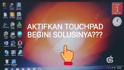 HOW TO ACTIVATE TOUCHPAD THAT DOESN'T WORK ON LAPTOP OR NOTEBOOK
