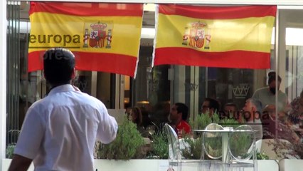 Carmen Morales y su hermana Shaila sufren viendo a España en la Eurocopa