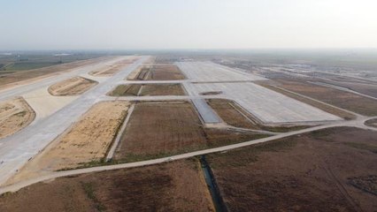 Çukurova Bölgesel Havalimanında üstyapının yüzde 20'si tamamlandı