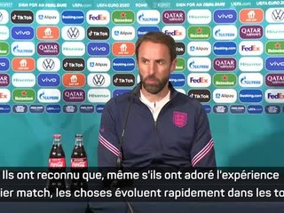 Quarts - Southgate : "Une bonne chose de quitter Wembley maintenant"