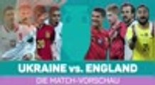 EM 2020: Match-Vorschau Ukraine vs. England