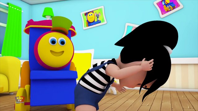 Bob le train - roues dans le bus - bus chanson pour enfants - comptines - Bob Wheels on The Bus