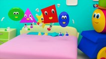 cinq petites formes - sautantes rimes - bob le train - chansons pour enfants - Five Little Shapes
