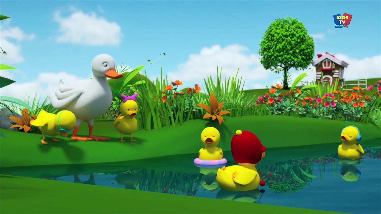 Les roues sur le bus comptines pour les enfants autobus chanson pour les bébés Wheels on The Bus