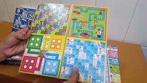 Unboxing and Review of ratna 5 in 1 junior business board game with coins