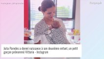 Julia Paredes maman pour la 2e fois : le visage de son fils dévoilé, un bébé déjà plein de qualités