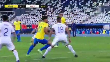 Brazil vs Chile All Goals and Highlights 02/07/2021