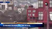 20 personas desaparecidas tras un alud