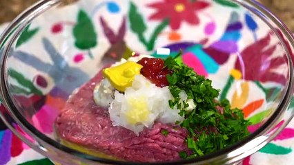 Preparar esponjosa carne de hamburguesa