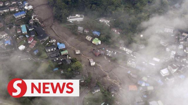 Major landslides bury properties and amenities in Japan